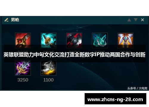 英雄联盟助力中匈文化交流打造全新数字IP推动两国合作与创新