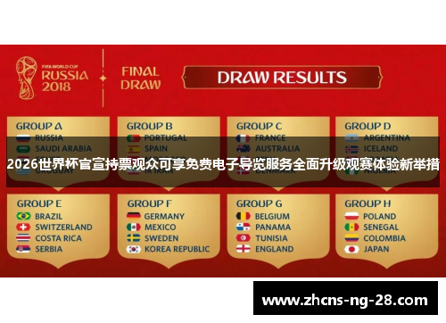 2026世界杯官宣持票观众可享免费电子导览服务全面升级观赛体验新举措 2026世界杯官宣持票观众可享免费电子导览服务全面升级观赛体验新举措